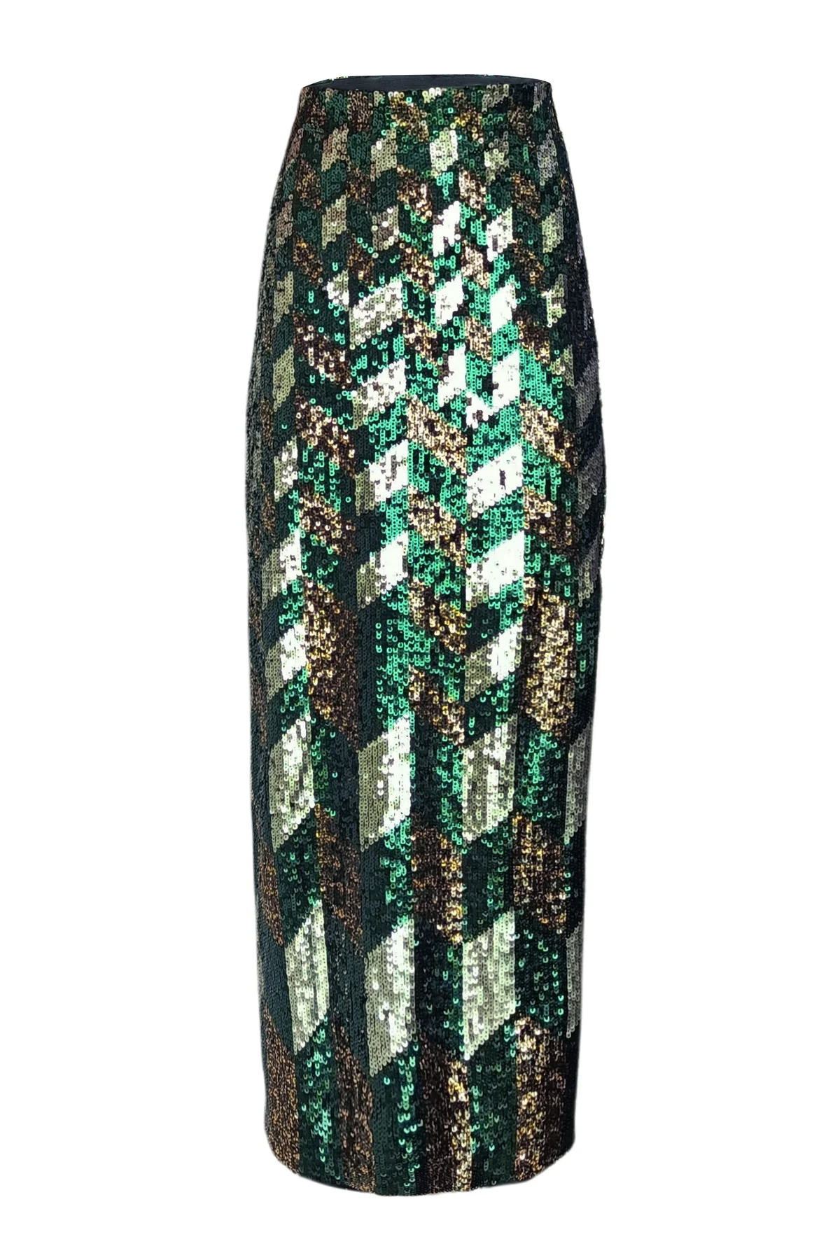 Jewel Tone Sequin Skirt