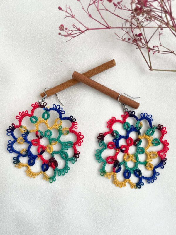 Dark Horizon Earrings by Knots to Node