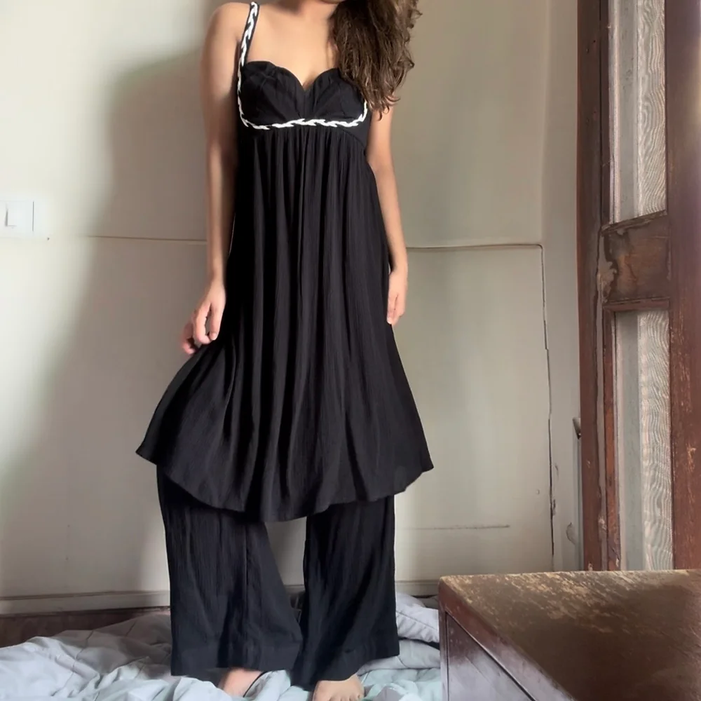 The Ariana Long Set : Black