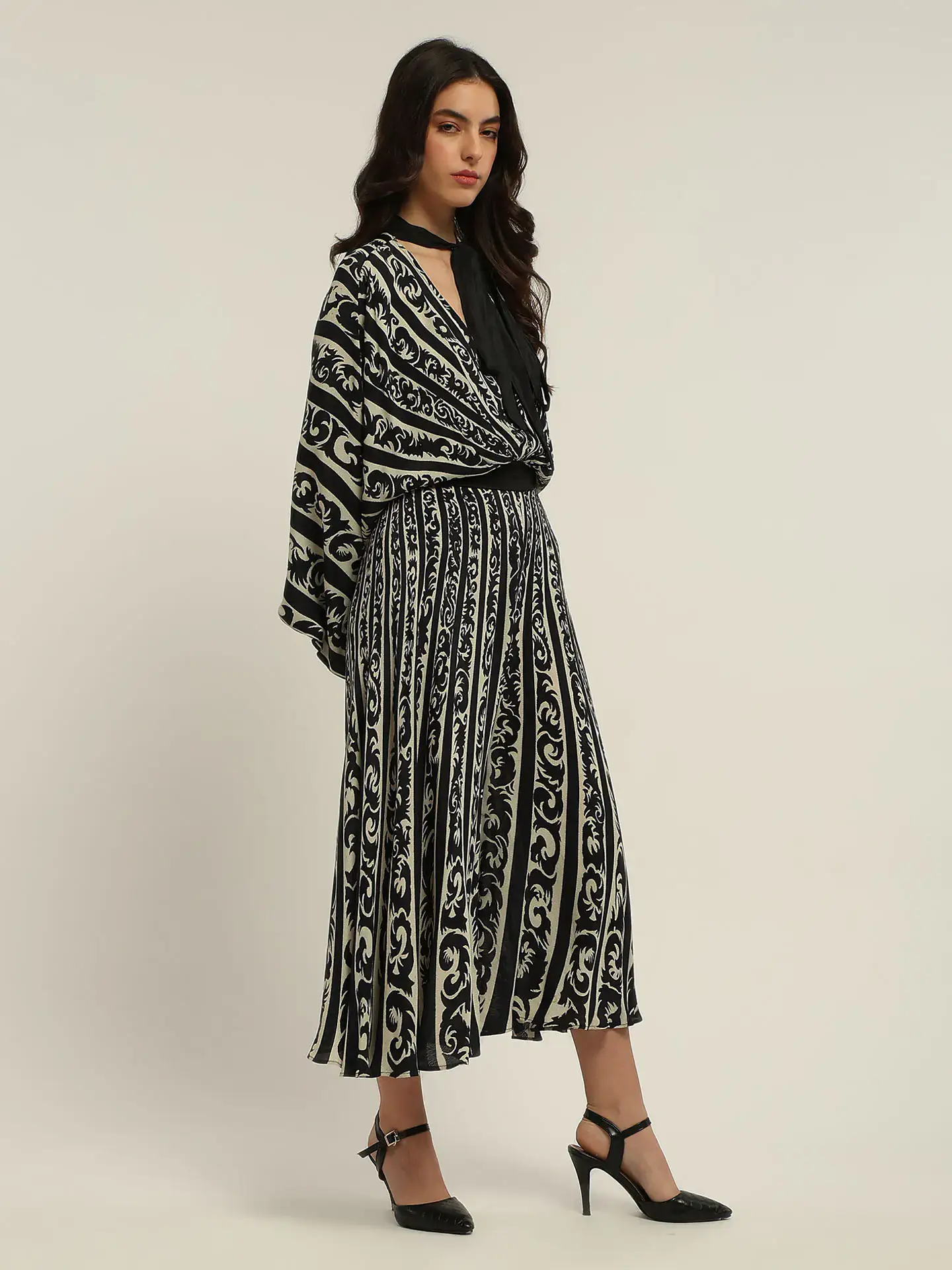 Black Arabesq Jumpsuit