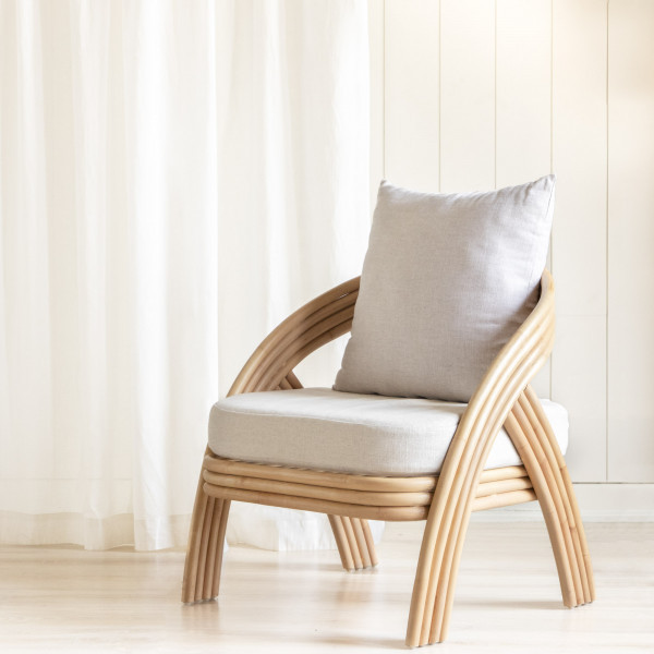 Malmo Lounge Chair-Natural