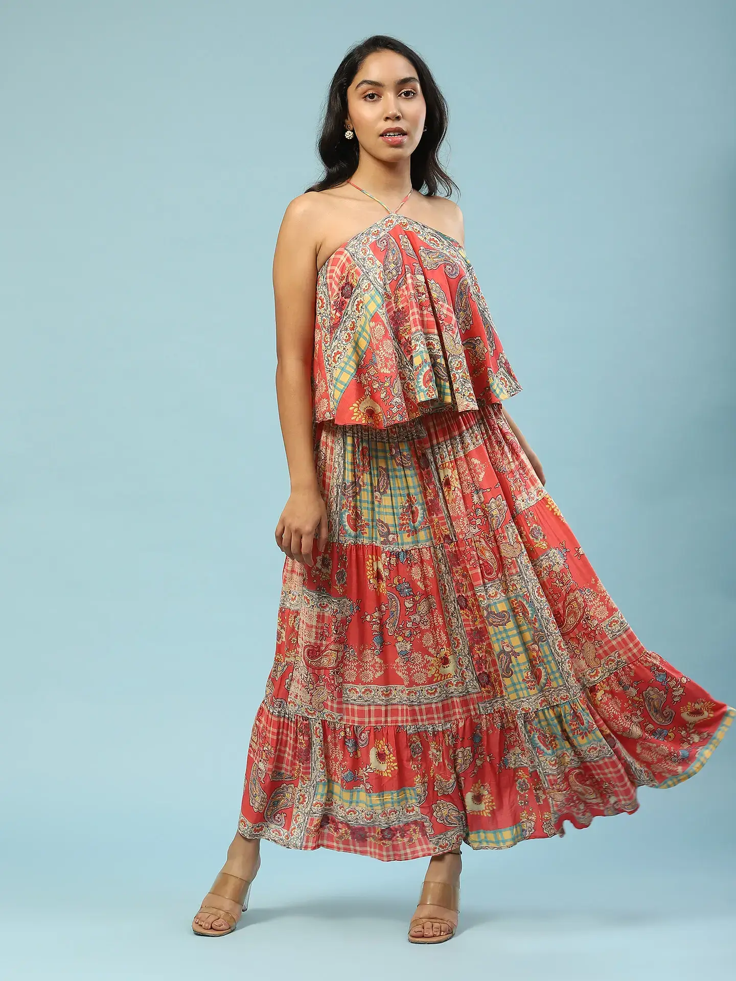 Pink Mozaic Co-Ord Set