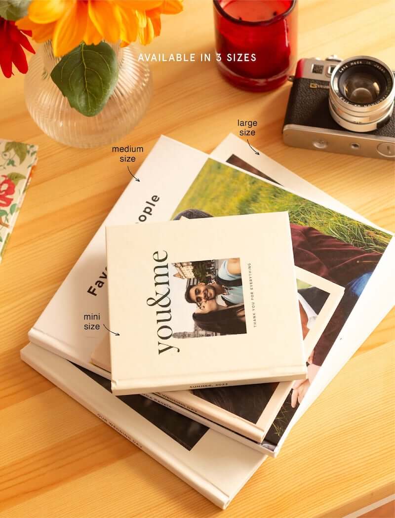 30-Page, Hardcover Photo Book, Mini Size, Little Joys