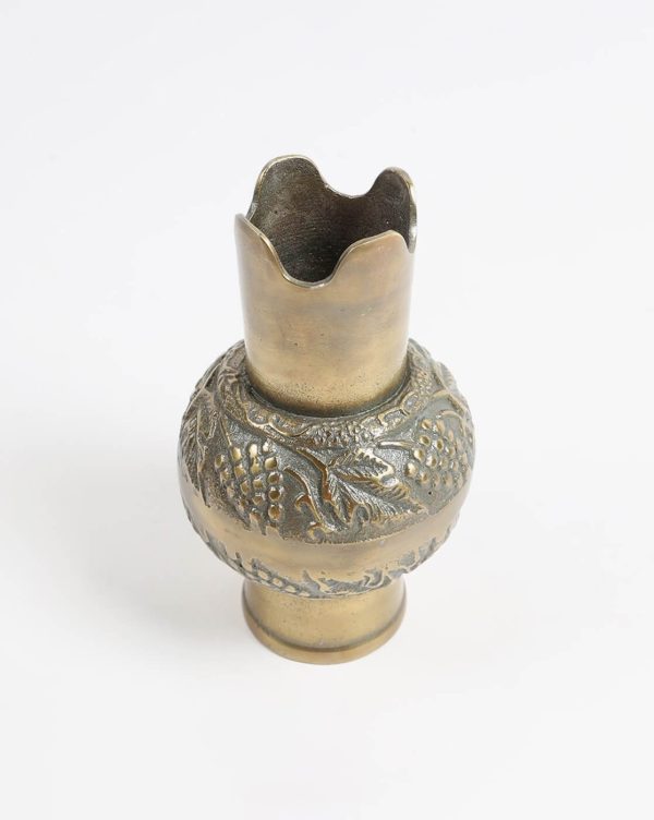 Aluminium Flower Pot with Embossing