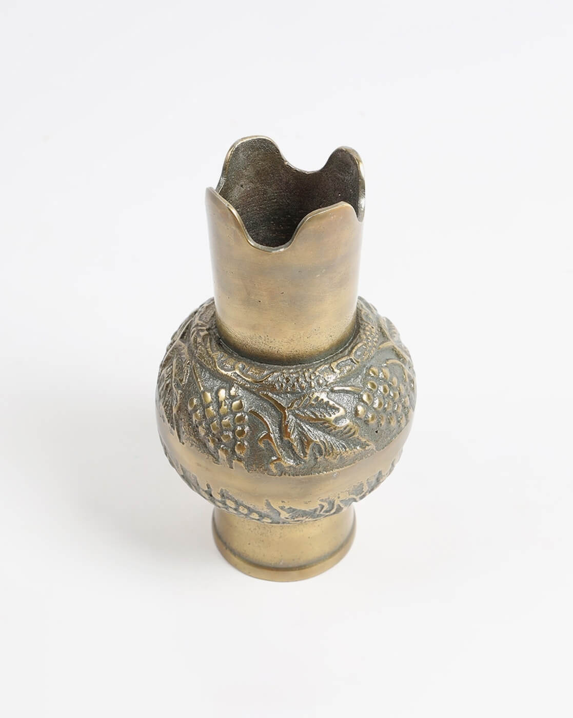 Aluminium Flower Pot with Embossing