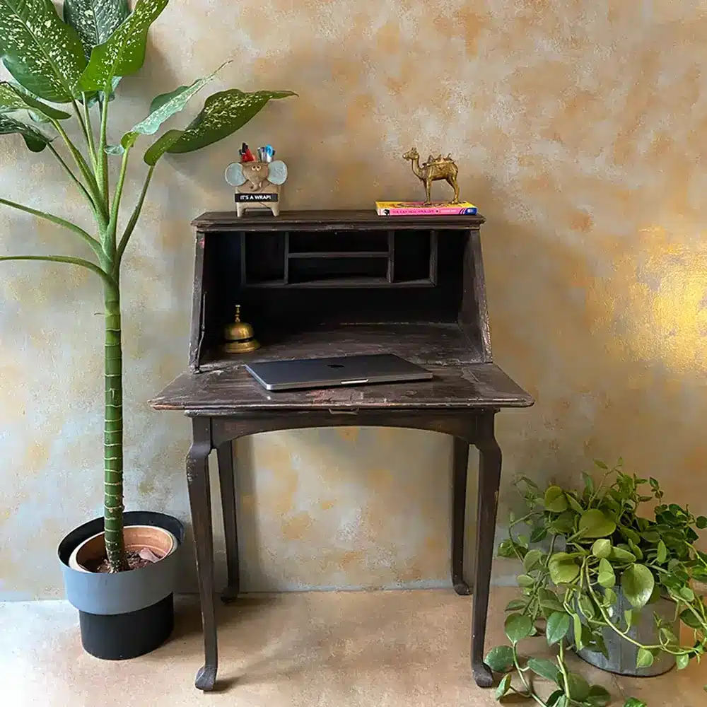 Antique Teak Wood Study Table