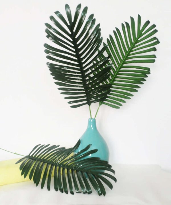Artificial Palm Leaf Sticks, Set of 2