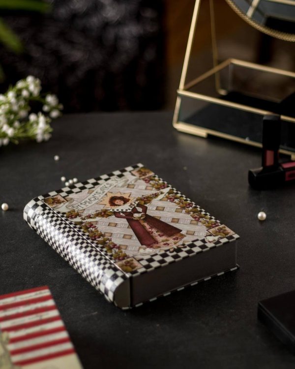 Book-Shaped Tin Storage Box, Pipsqueaks