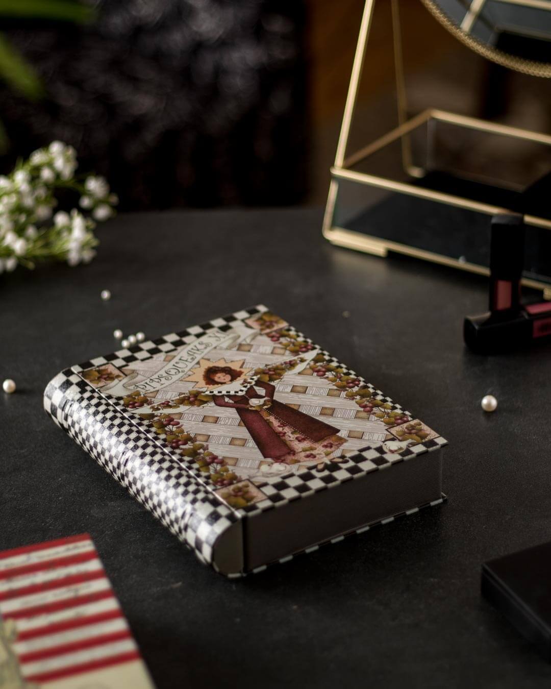 Book-Shaped Tin Storage Box, Pipsqueaks