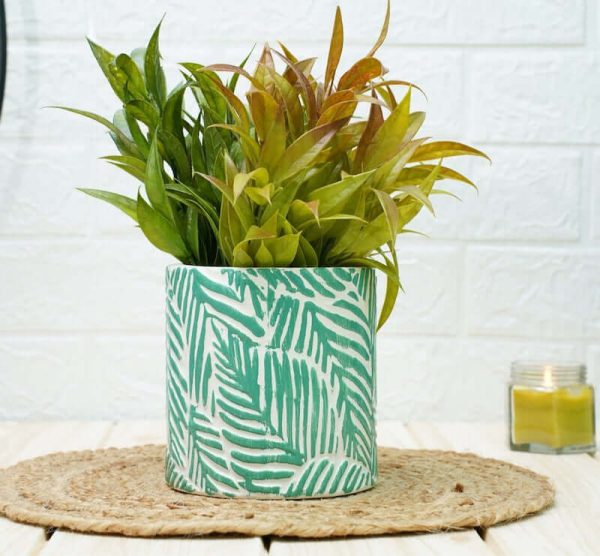 Ceramic Pot, Green