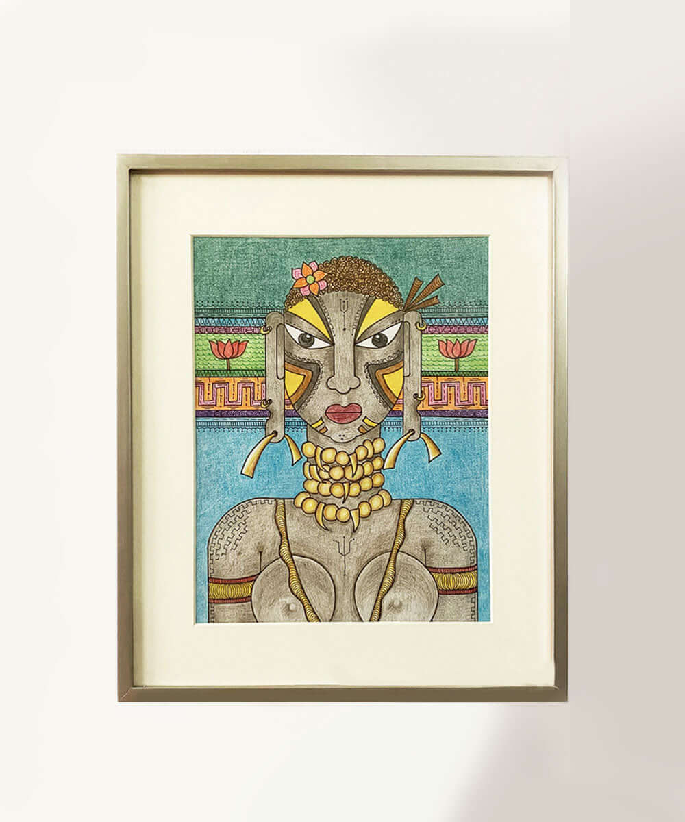 Colorful Tribal Wall Art, Faya