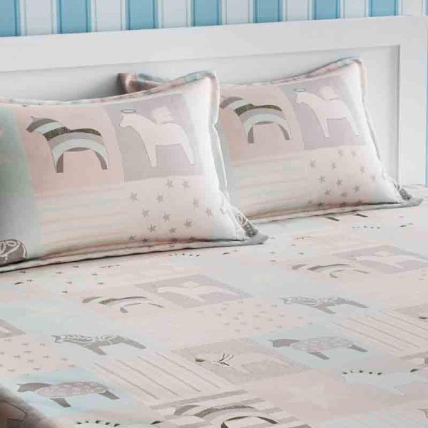 Cotton Bedheet with Jungle Party Design, Single