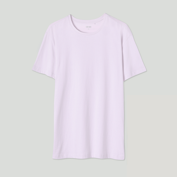 Cotton, Crew Neck T-Shirt (NO Nitrogen-based Dyes) (Colors Available)