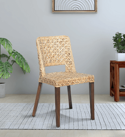 Dining Chair Walnut Color, Mahi