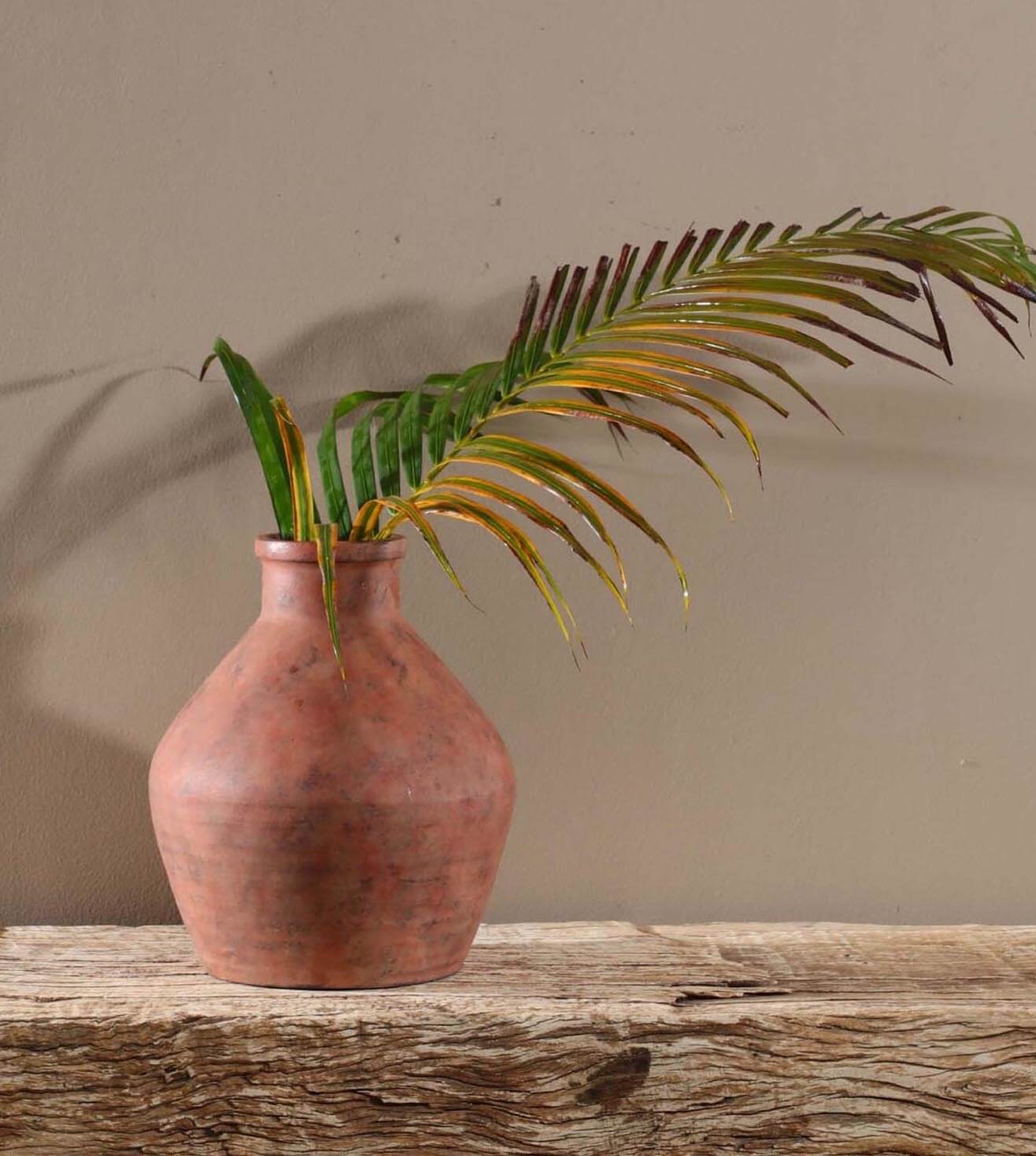 Earthenware, Watertight Vase in Abuh Finish