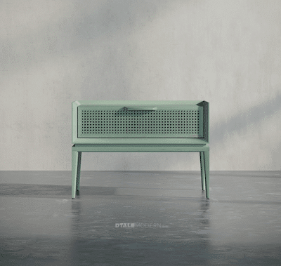 European Ash Wood (kiln dried) Nightstand, Amaia