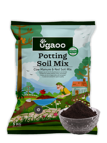 Garden Soil Mix Enriched with Nutrient-Rich Red Soil and Cow Manure (Quantities Available)