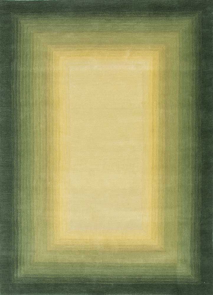 Hand-Tufted, Wool Rug in Artichoke Green