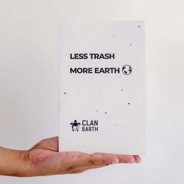 Hand-made, Plantable/Seedable, A5-Size Notebook