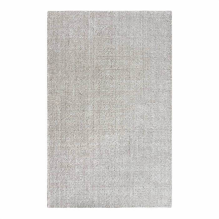 Handwoven Wool Rug In Beige, Alasan
