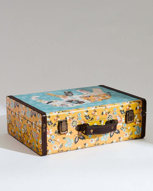 MDF Mini Trunk, Pixel Paisley Ele