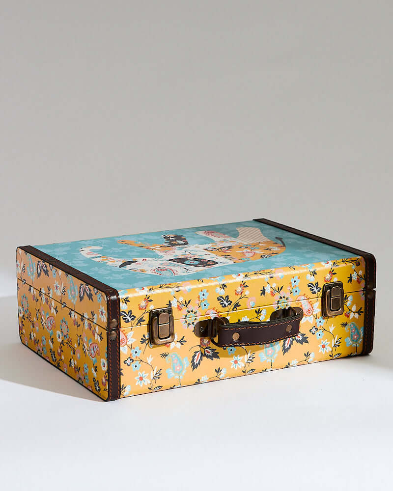 MDF Mini Trunk, Pixel Paisley Ele
