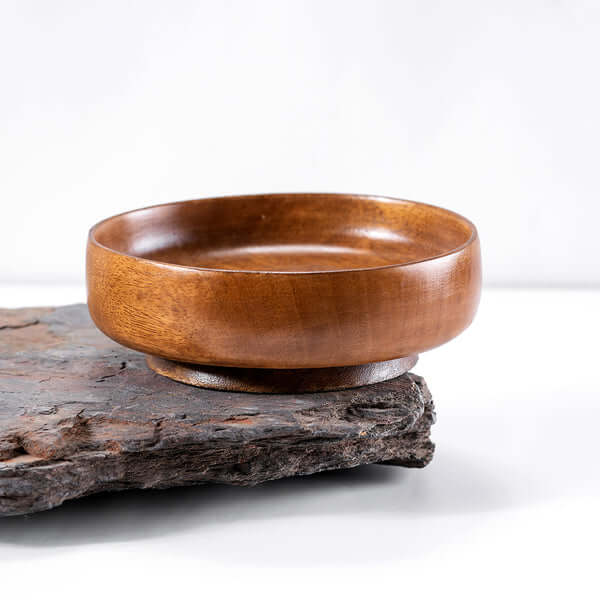 Mango Wood Bowl, Brown