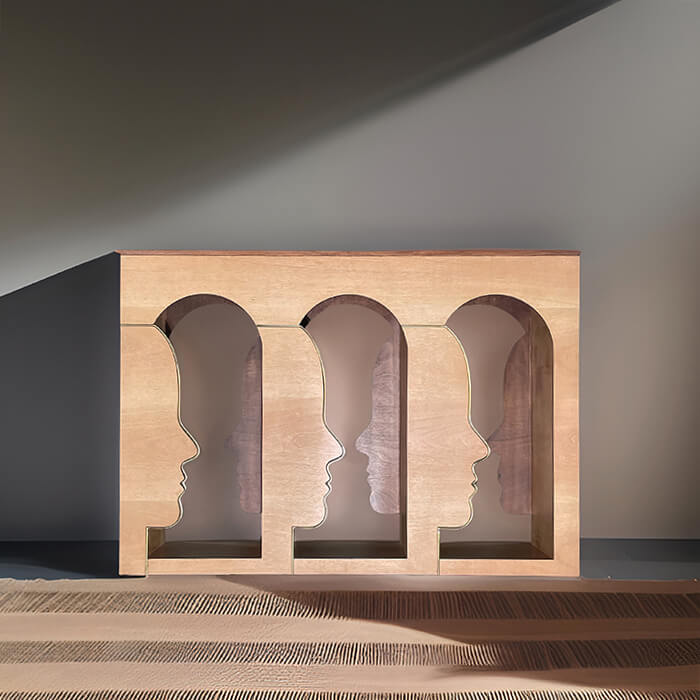 Mango Wood & Metal Console Table, Anatomy