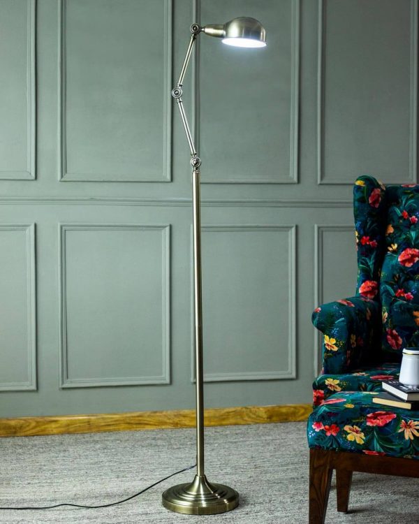 Metal Floor Lamp, Angle