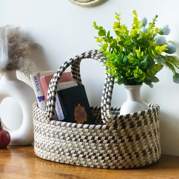 Natural, Handmade Storage Basket