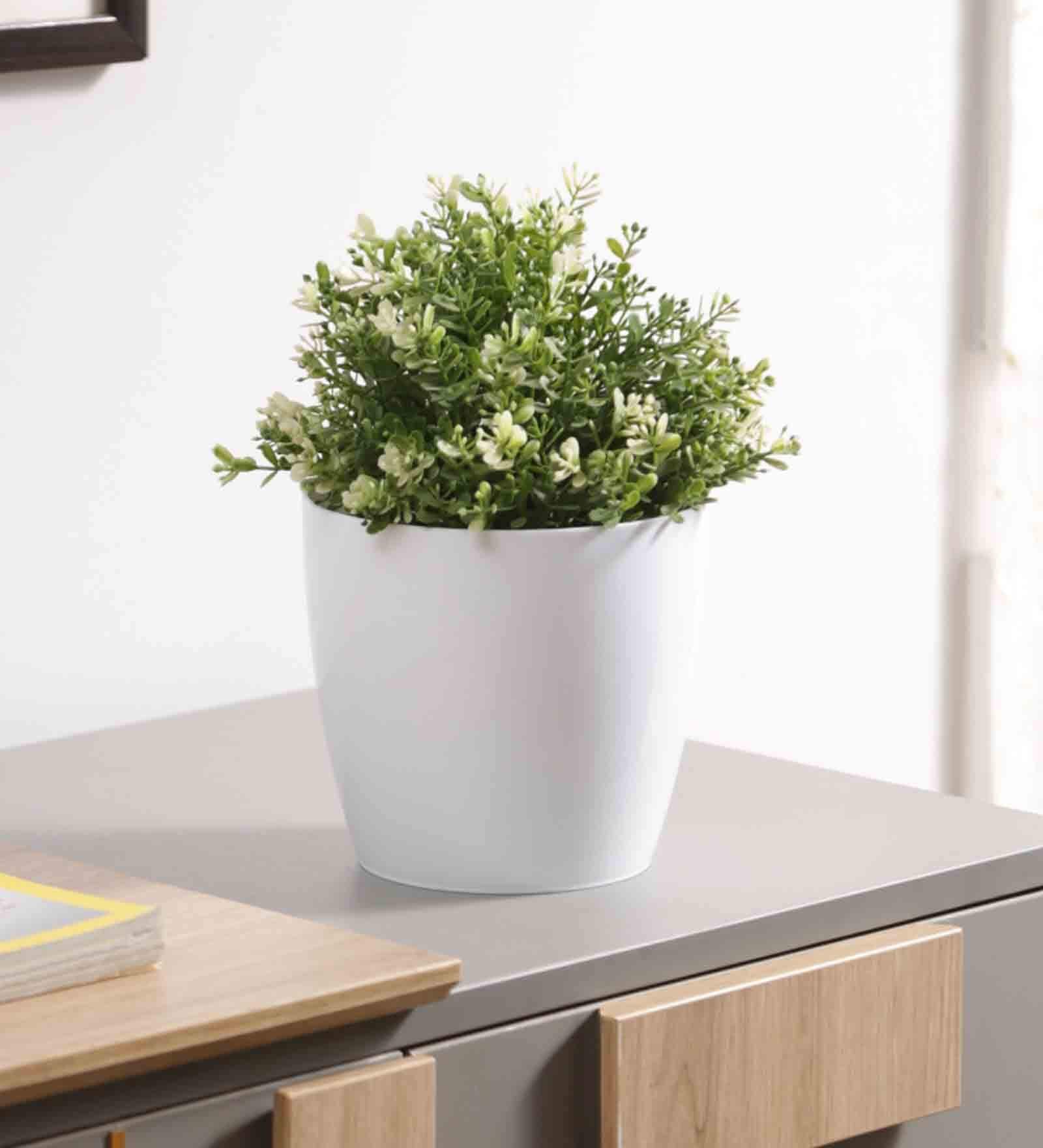 Plastic Desk Flower Pot