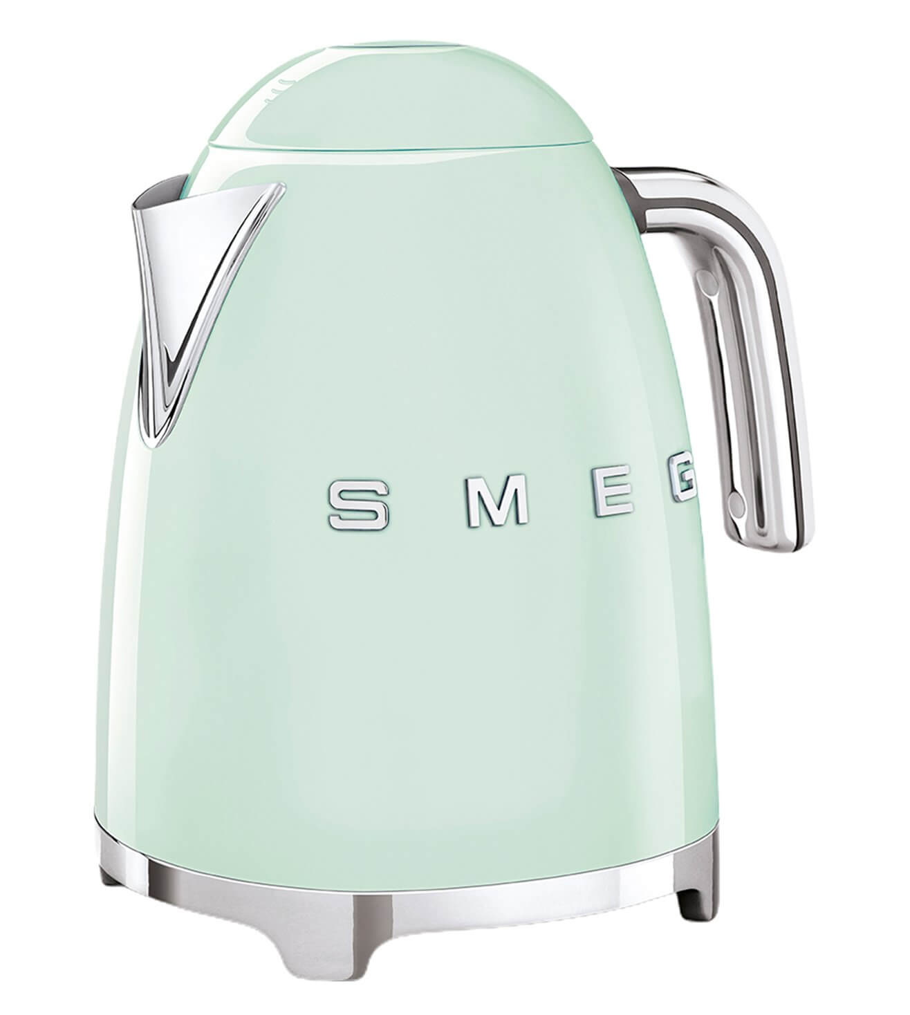 Retro Steel Kettle in Pastel Green, 1700ML