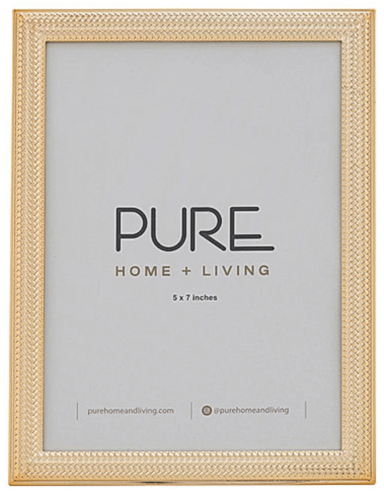 Allure Rose Gold-Plated Photo Frame