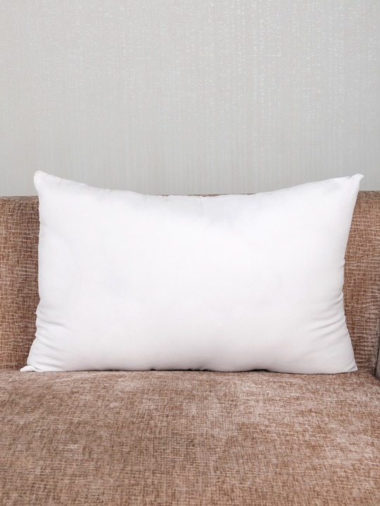 Solid Rectangular Microfiber Cushion