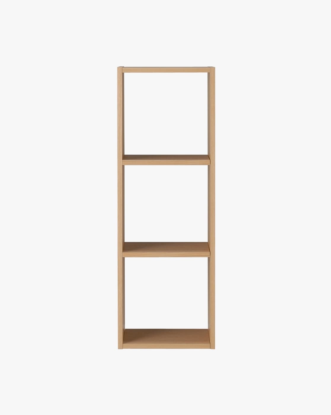 Stacking Oak Shelf, 3-Shelves