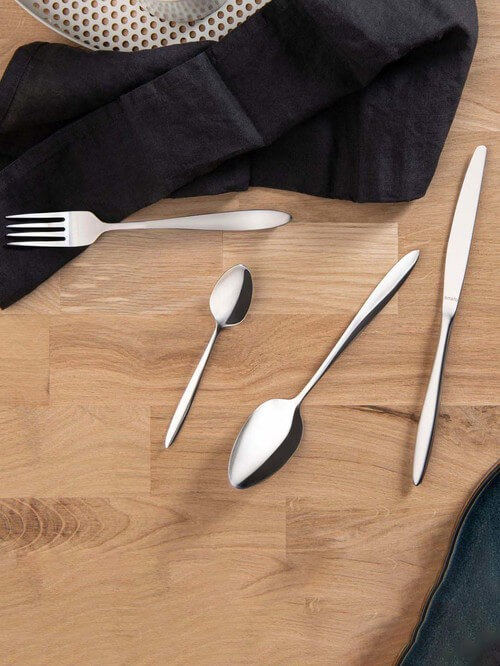 Stainless Steel Cutlery 24-piece Set in Silver, Amefa