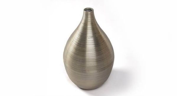 Tall, Aluminium Vase