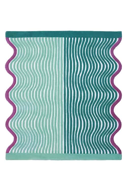 Tufted, Wool Carpet in Multi-Colour