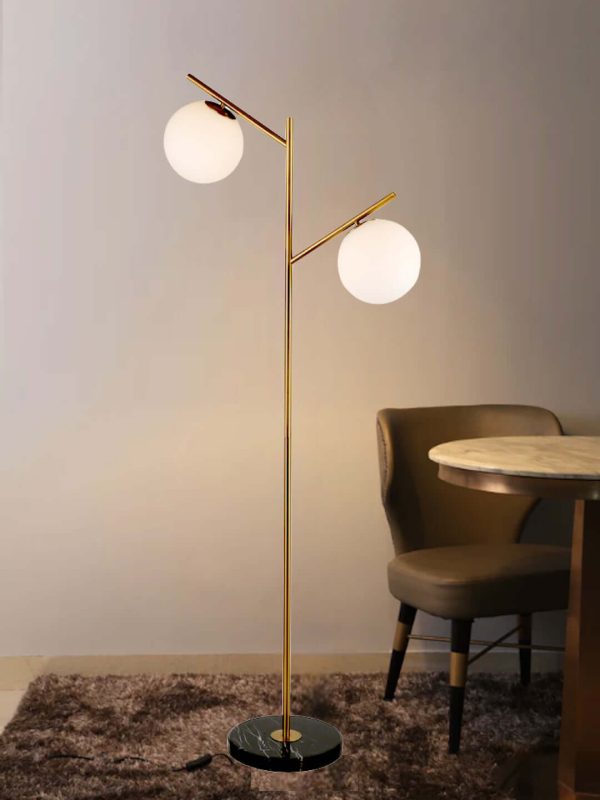 Two-Head Floor Lamp, Reuben