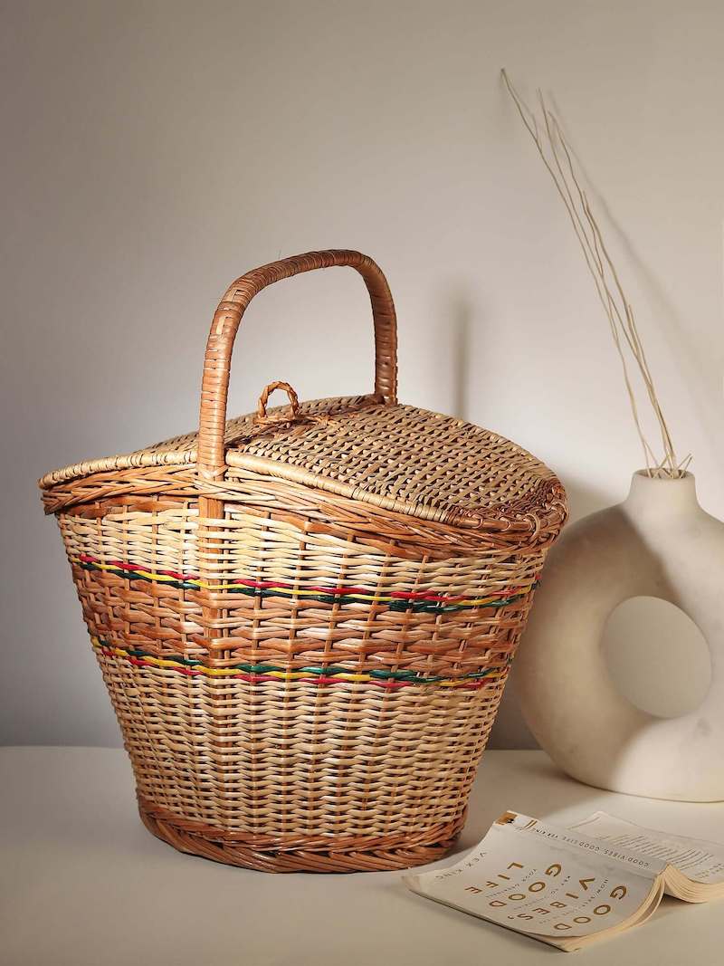 Wicker Picnic/Travel Basket