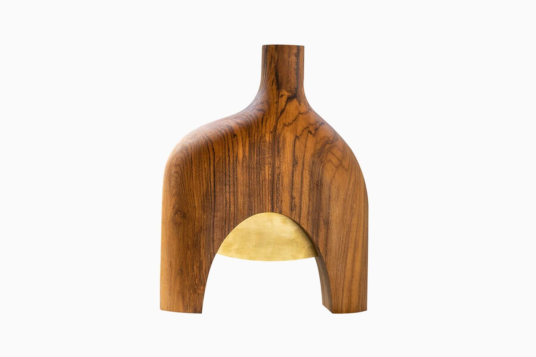 Wood and Brass Decor Pieces, Idika 02