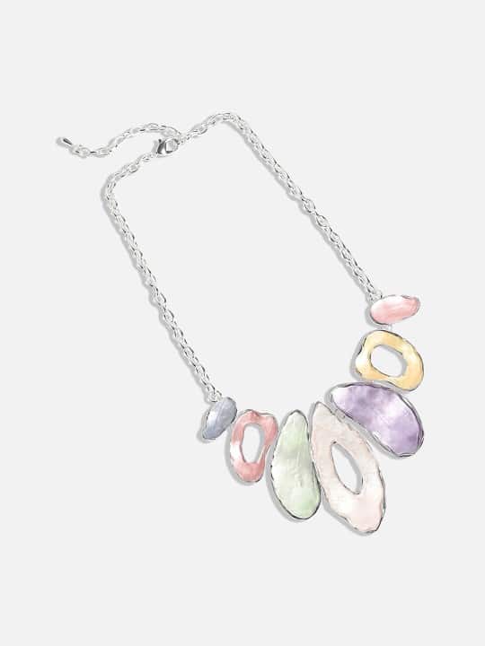 Silver-Plated Necklace by SOHI