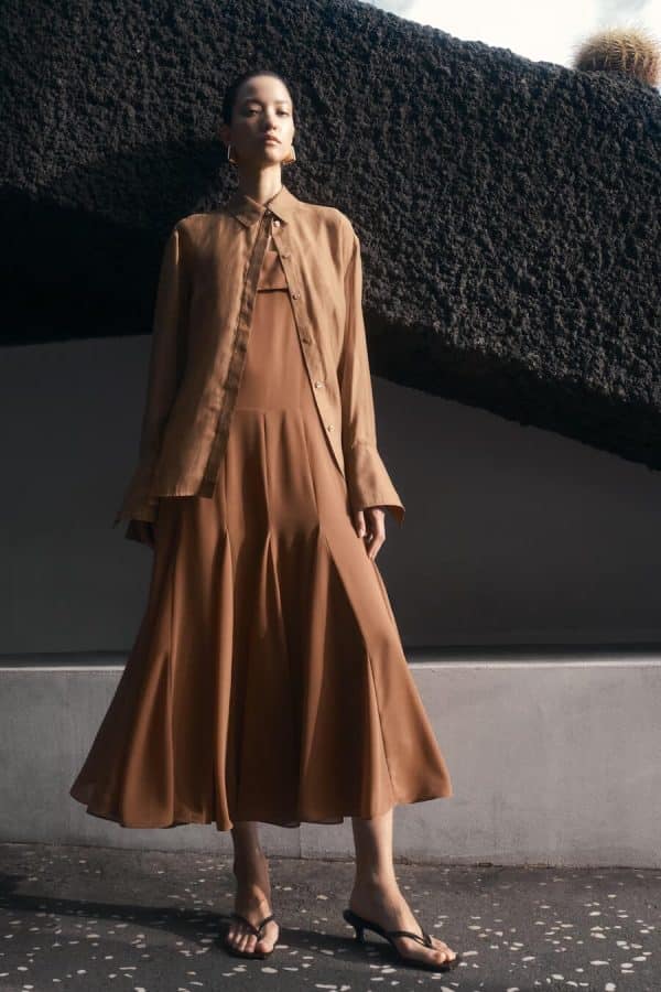 Chiffon Strappy Dress