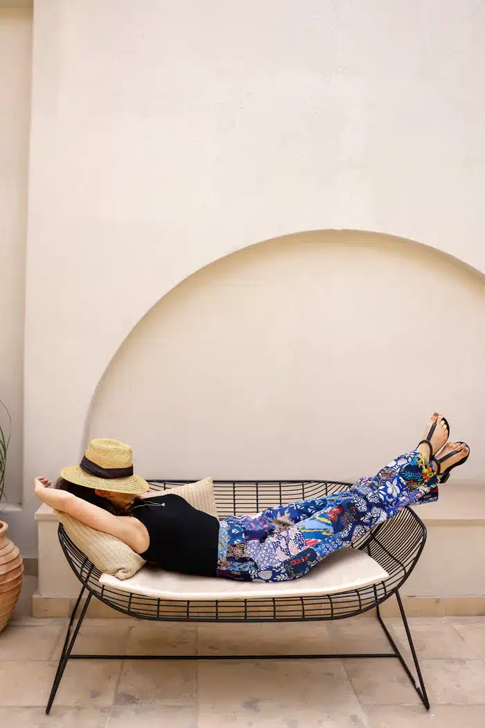 Cotton, Patchwork-cut Pieces Stitched Together, Block Print Pant (Colors Available)