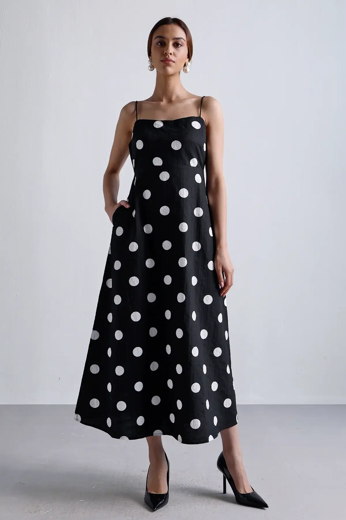 Alice Pocket Dress - Black