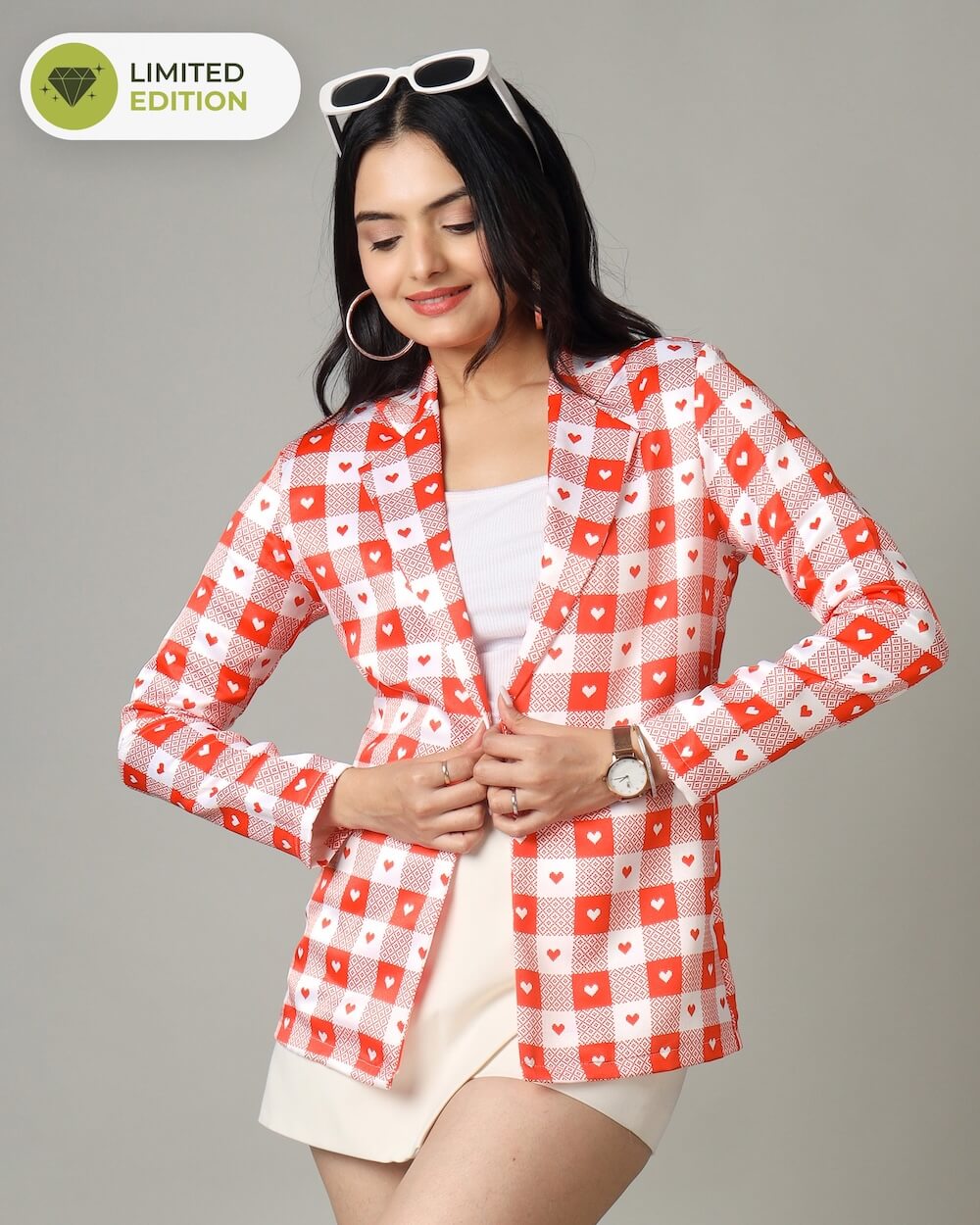 Jacket with a Heart-Fueled Twist