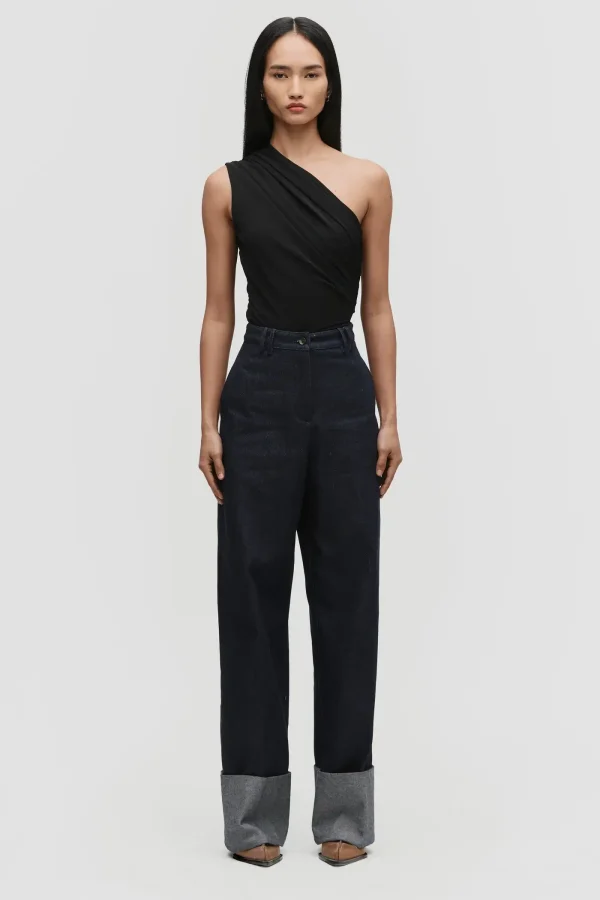 Tailored Turn-Up Jeans