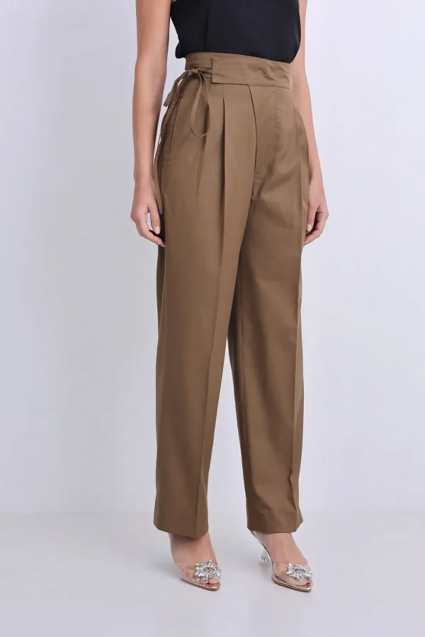 Tie Up Adjustable Pants